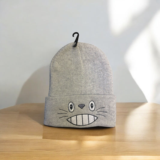 Gorro de lana Totoro