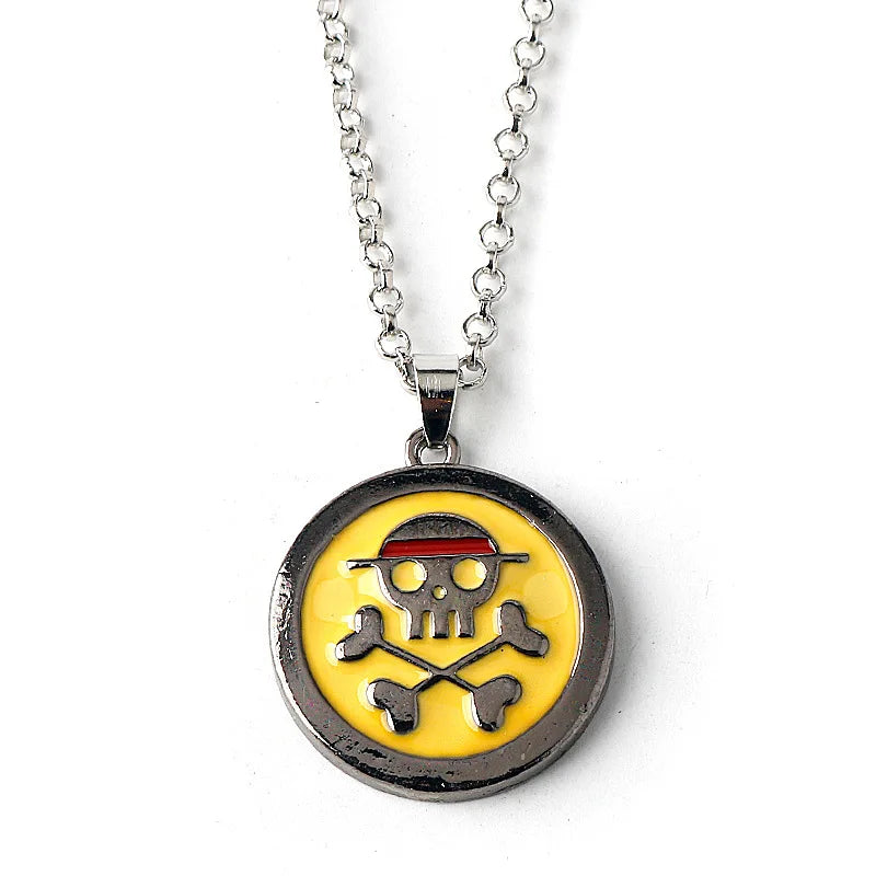 collar calavera one piece