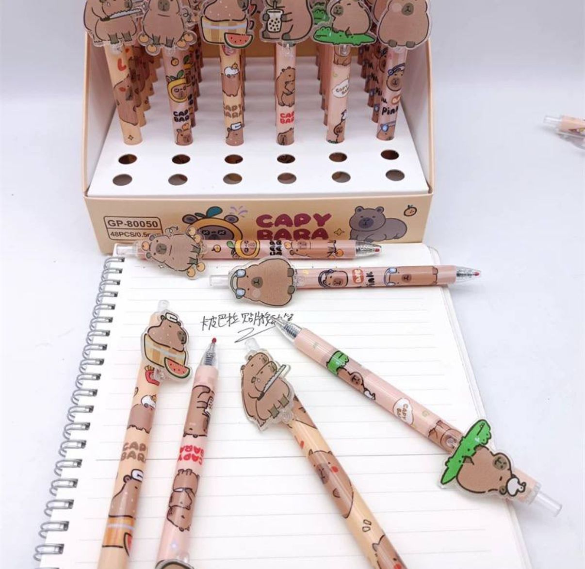 lapiz capibara