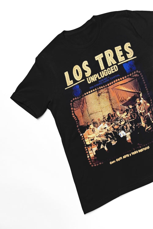 Polera Los Tres Unplugged