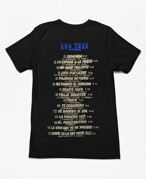 Polera Los Tres Unplugged