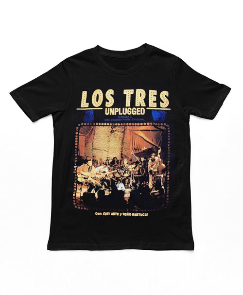 Polera Los Tres Unplugged