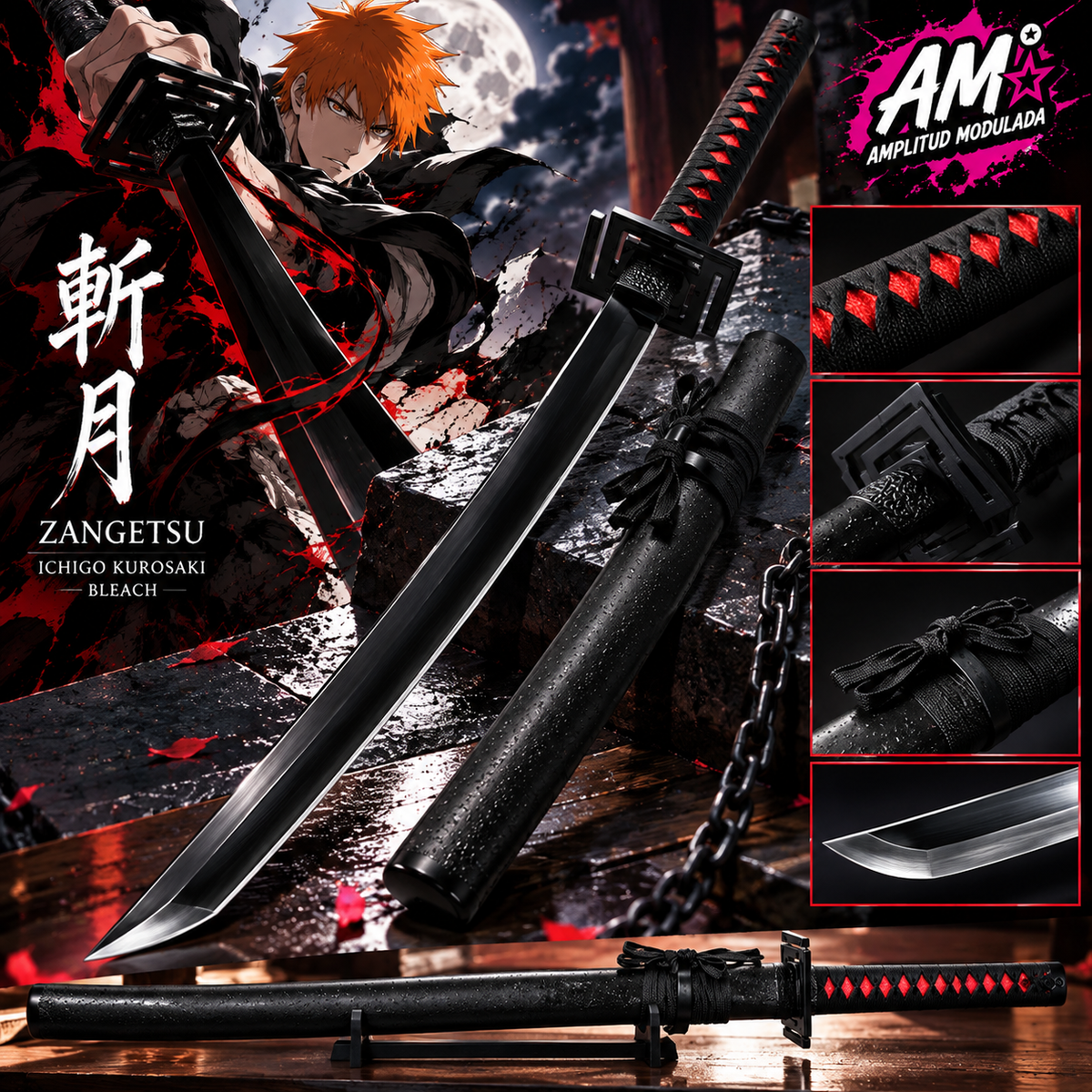Zangetsu de Ichigo Kurosaki Bleach