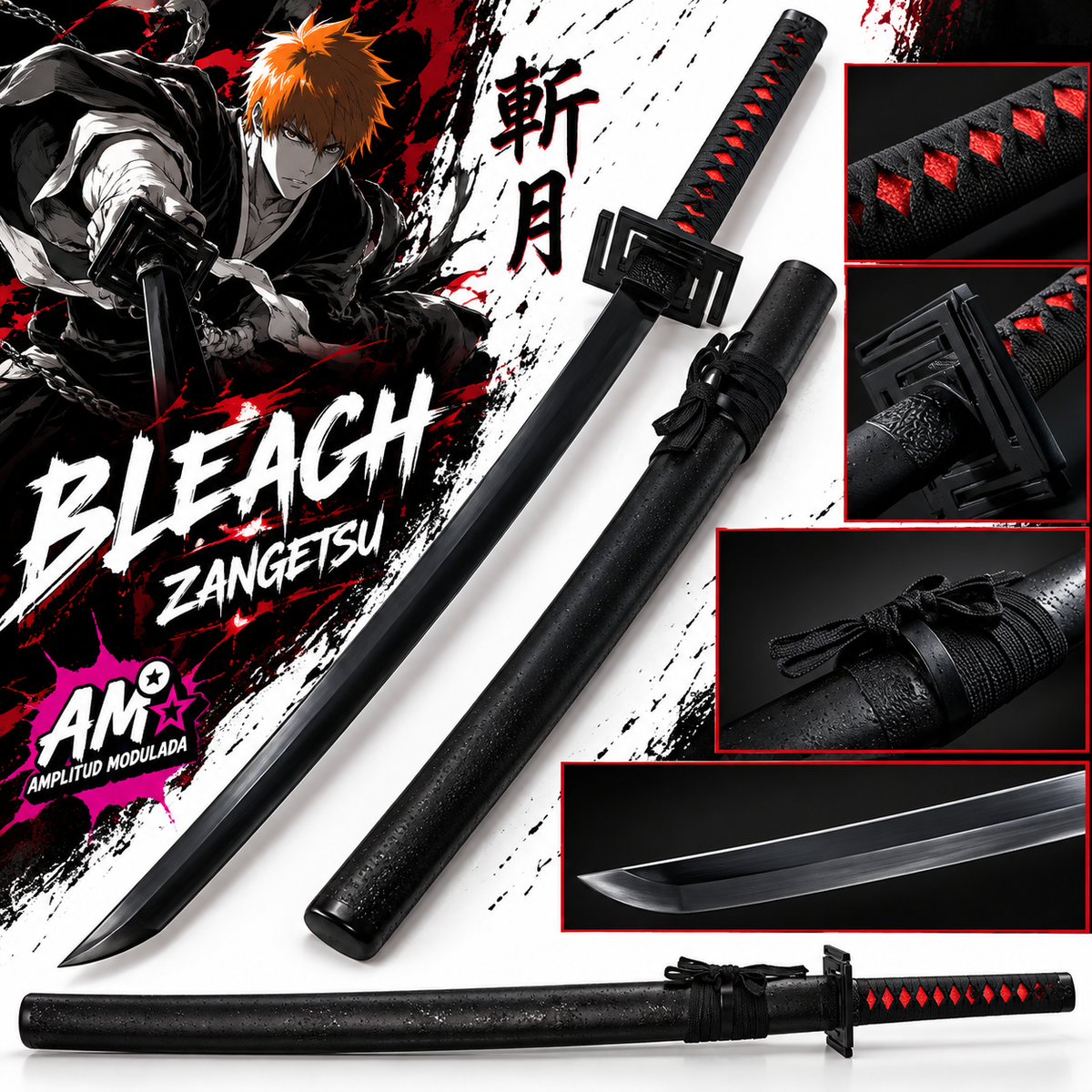 Katana Zangetsu Ichigo Kurosaki Bleach