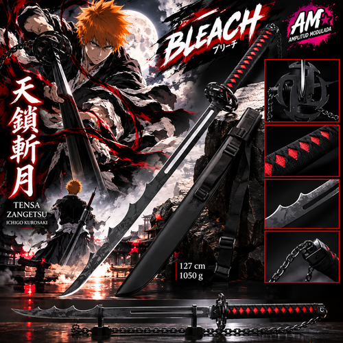 Tensa Zangetsu Evolución Bleach detalles