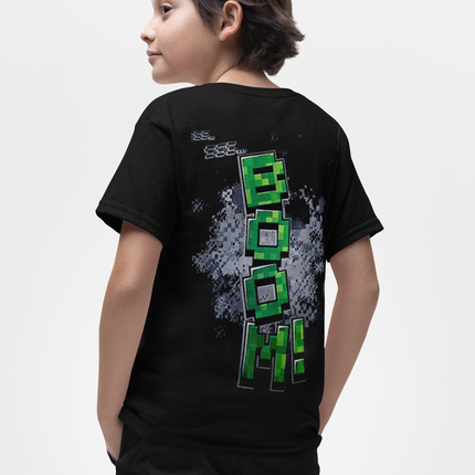 Polera Minecraft Creeper KIDS