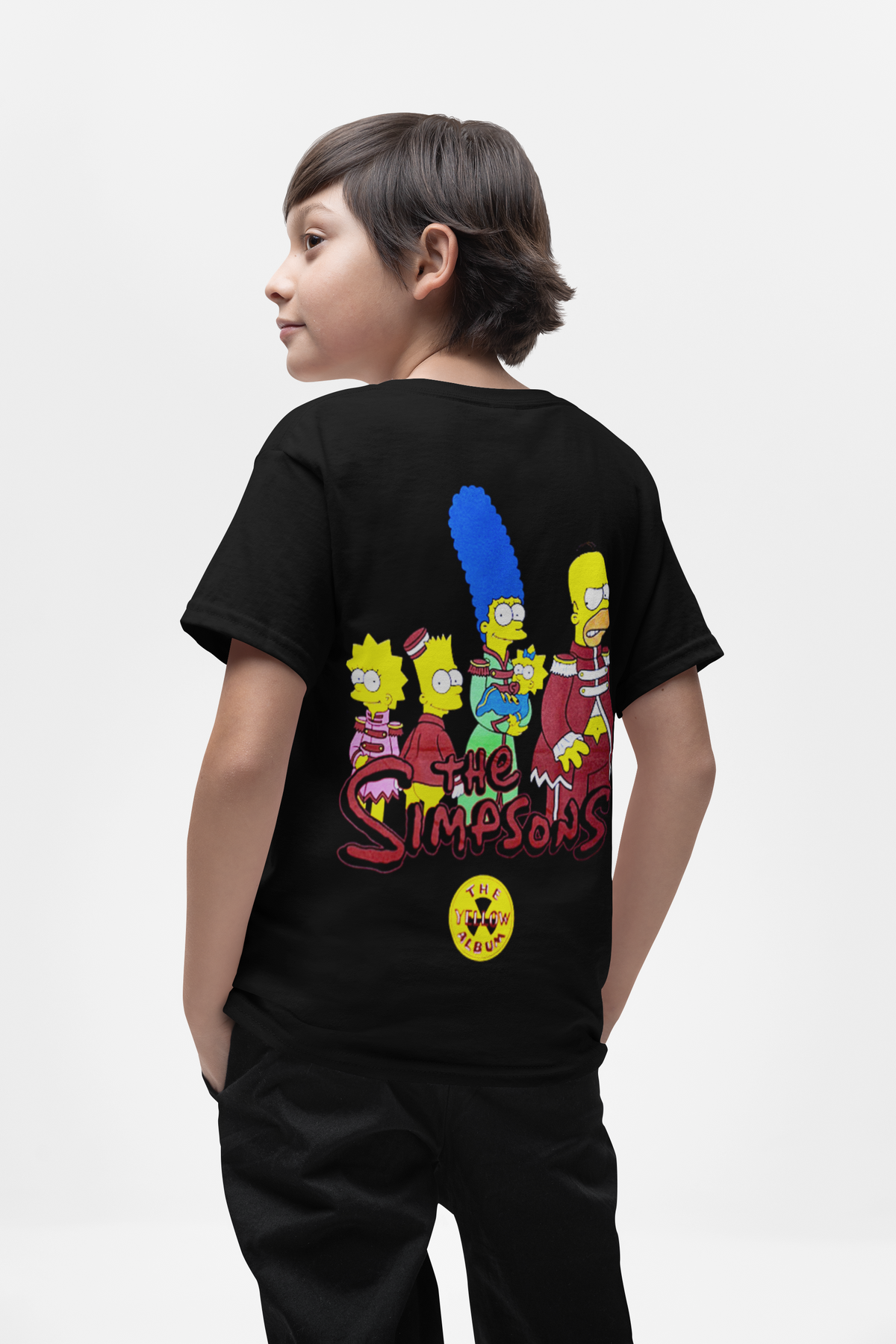 Polera Los Simpsons Amarilla