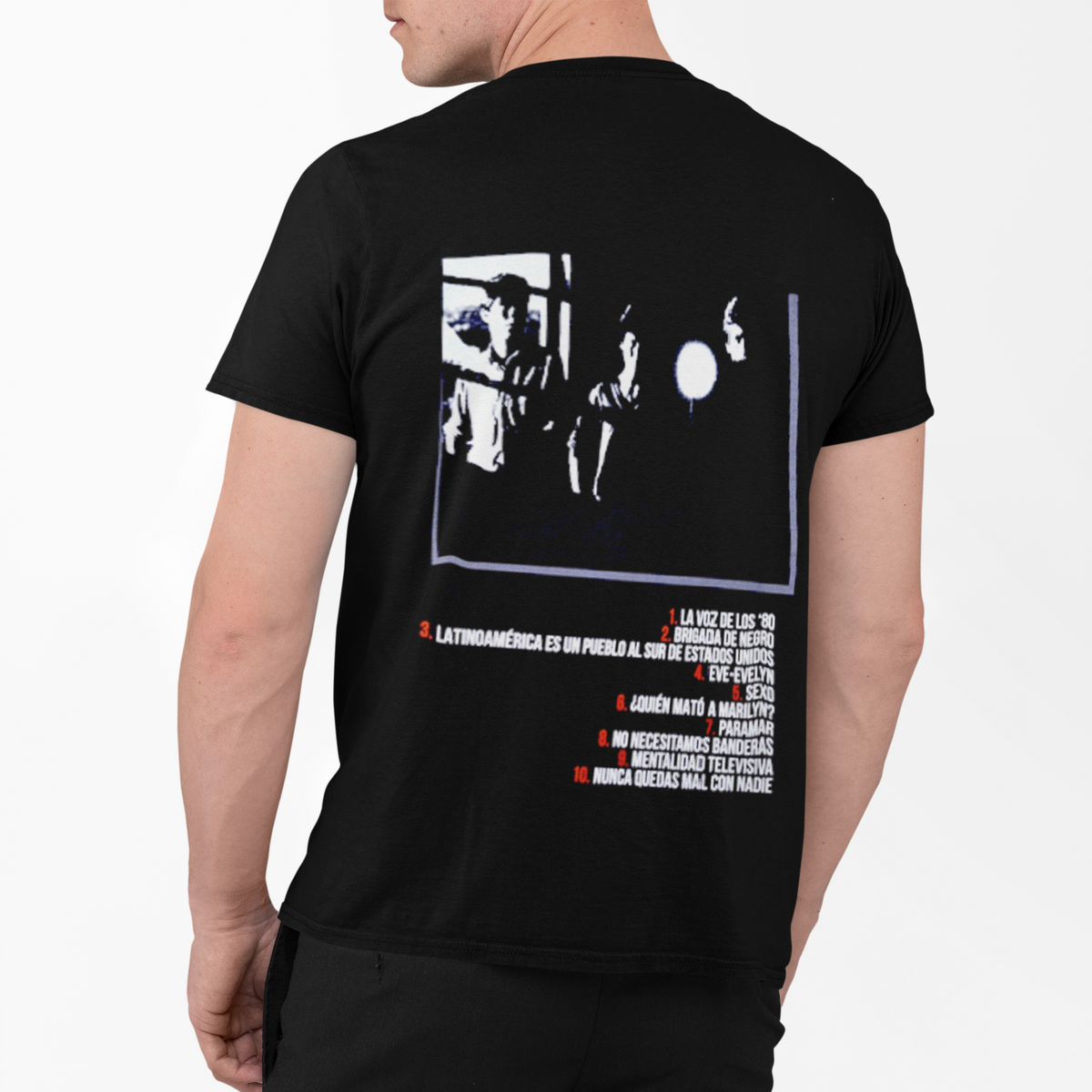 Polera Los Prisioneros La voz de los 80s