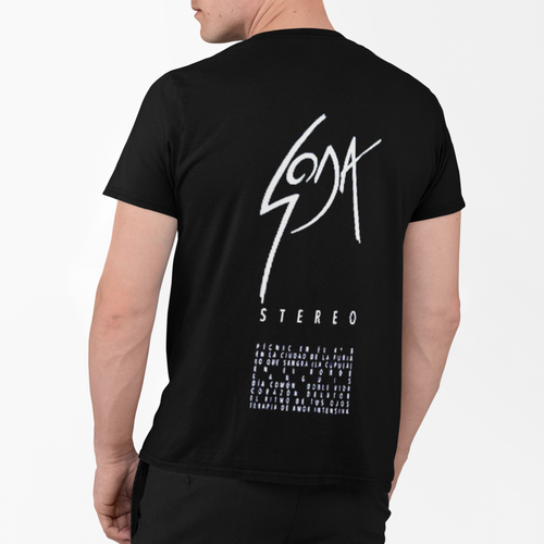 Polera Soda Stereo Doble Vida