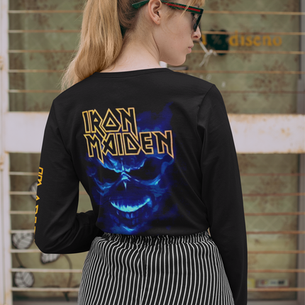 Polera Iron Maiden Beast Of The Beast Manga Larga