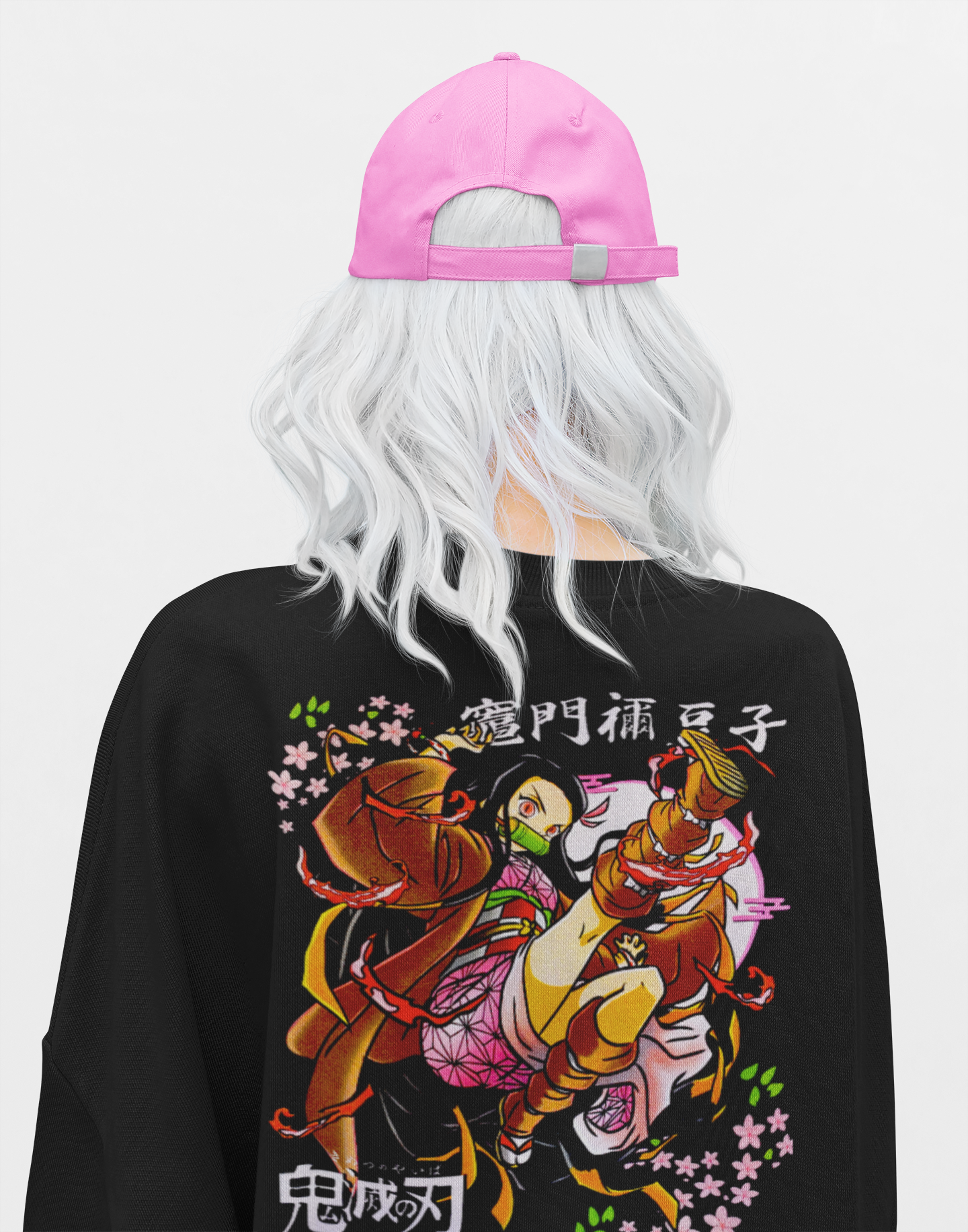 polera nezuko flores