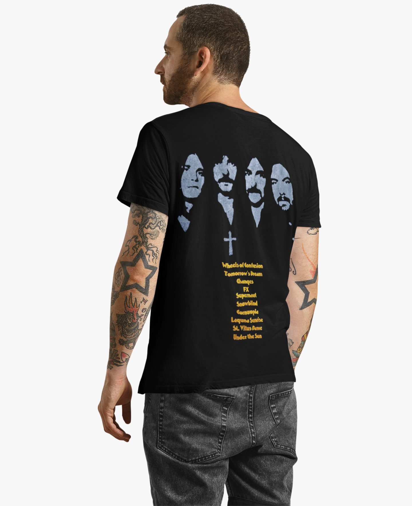 Polera Black Sabbath Vol 4