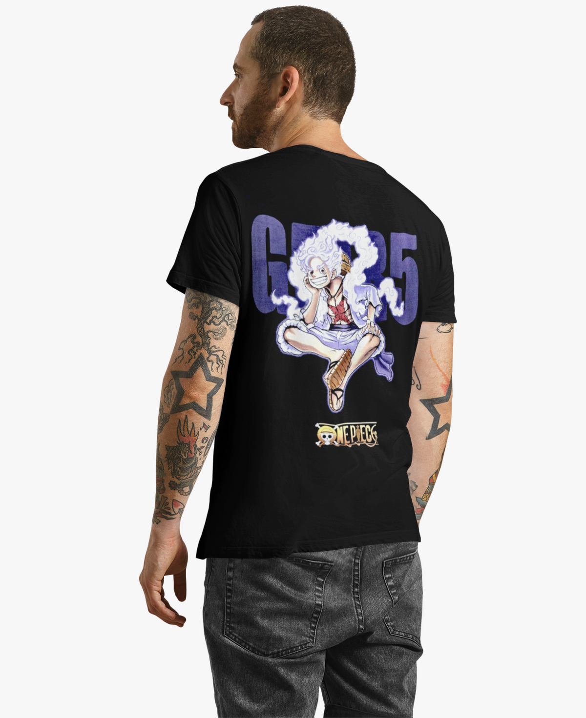 Polera Luffy Gear 5 - Adultos
