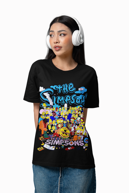 Polera Los Simpsons Amarilla