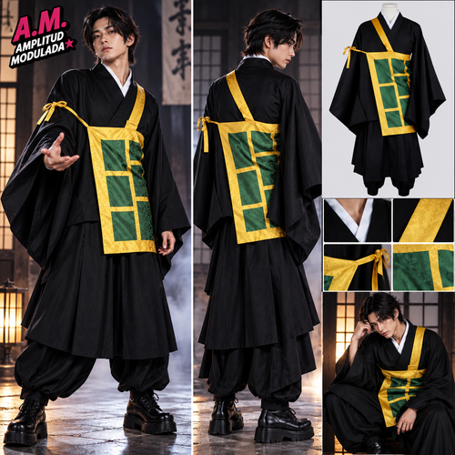 Cosplay Geto Jujutsu Kaisen en modelo