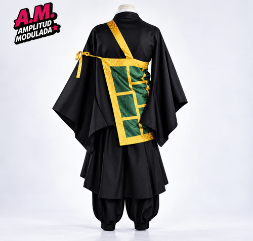 Cosplay Geto Jujutsu Kaisen vista posterior
