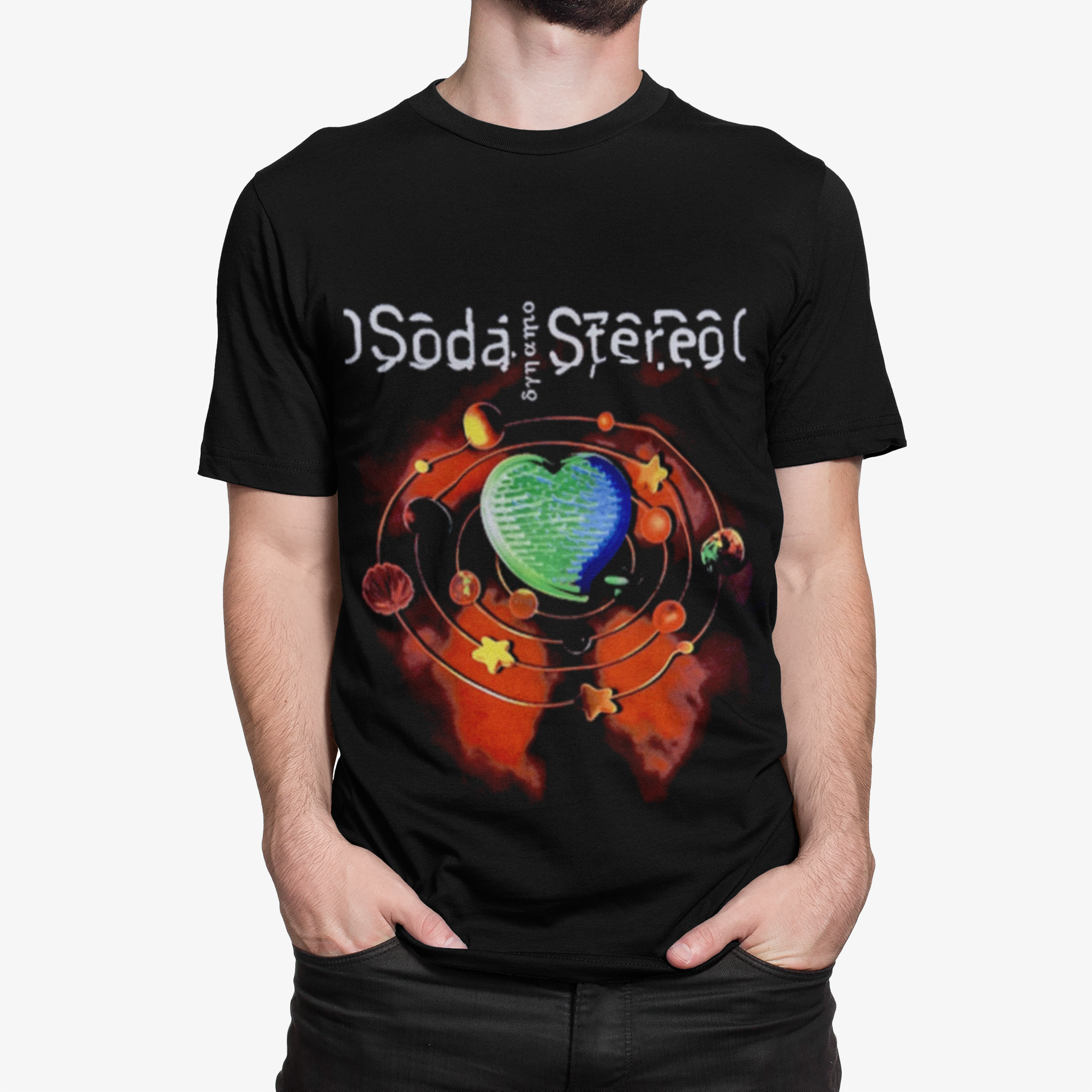 Polera Soda Stereo Dinamo