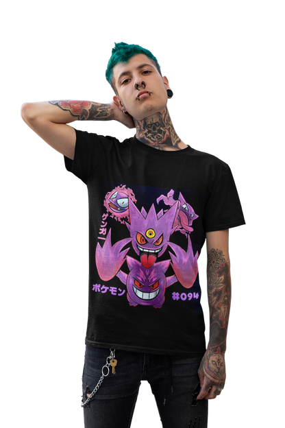 polera pokemon gengar evolucion