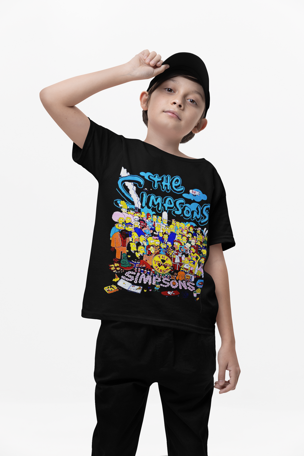 Polera Los Simpsons Amarilla