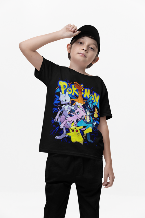 Polera Pokémon Gotta Cash -Niños