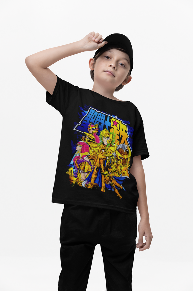 Polera Caballeros del Zodiaco Poseidon KIDS