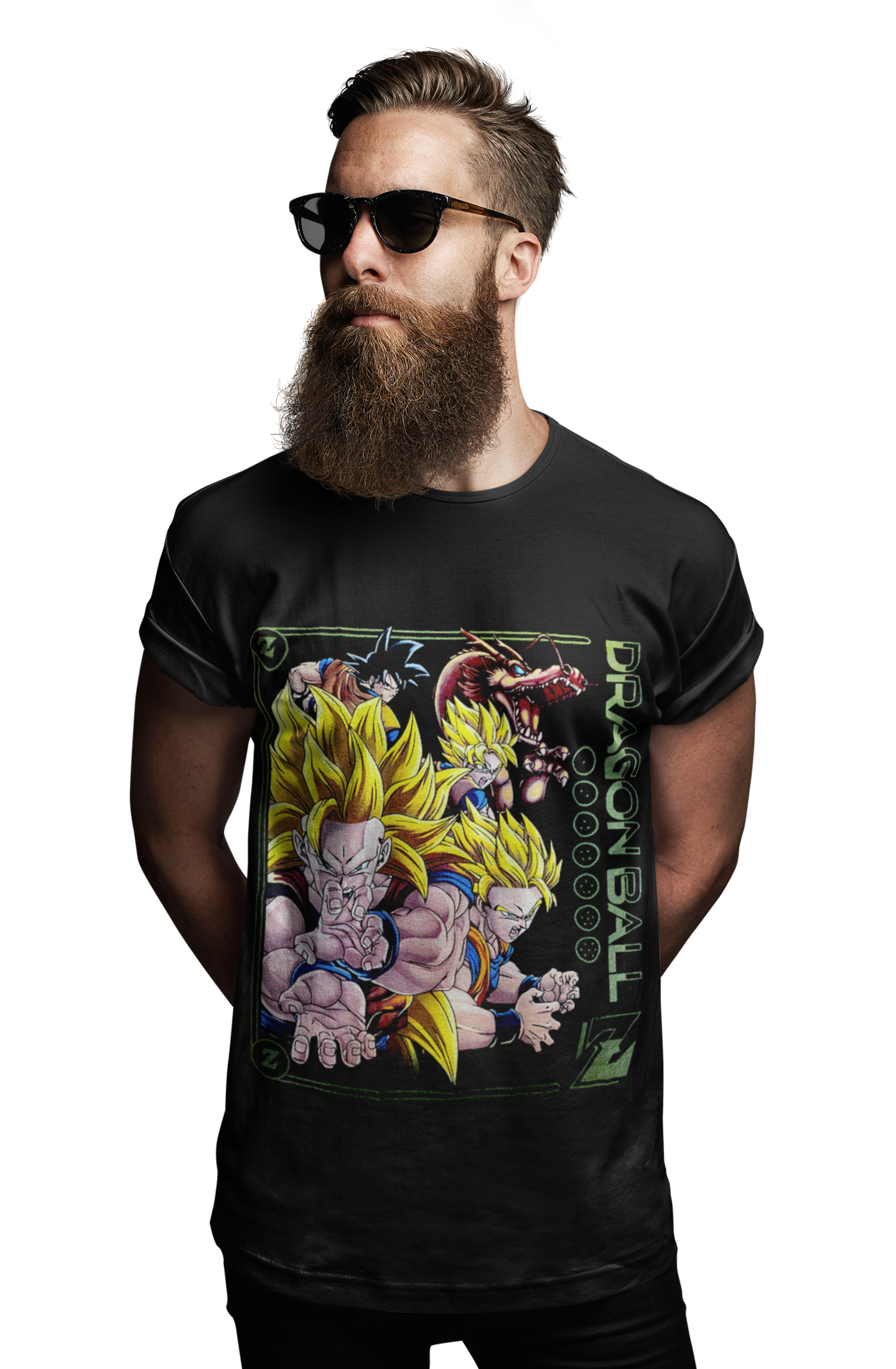 Polera dragon ball goku fases
