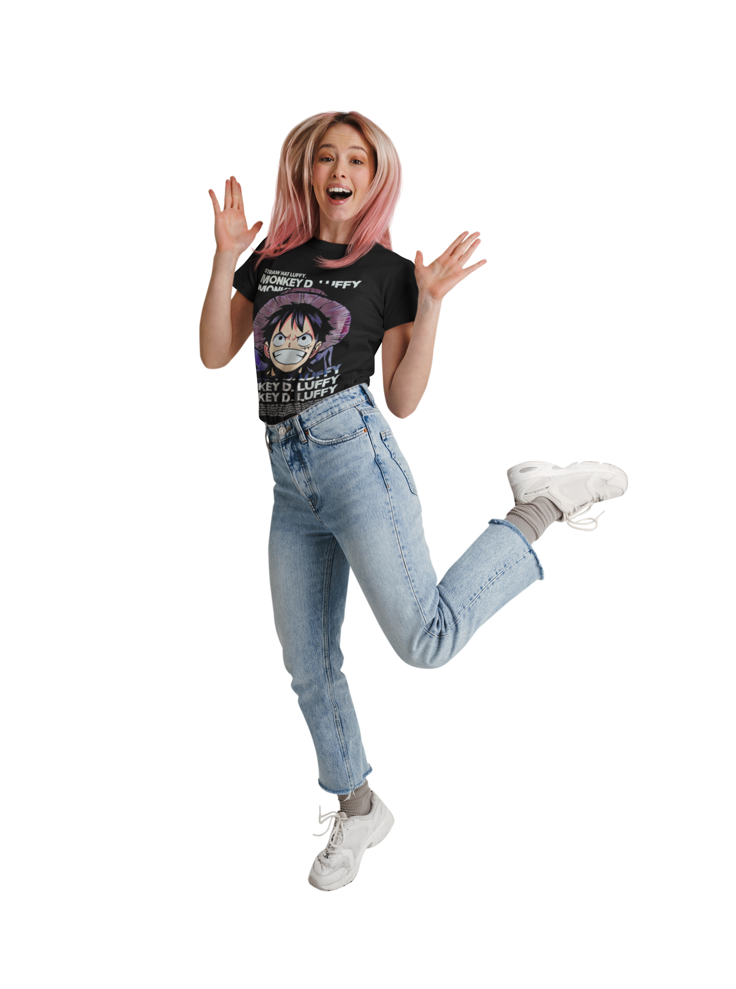 polera one piece luffy