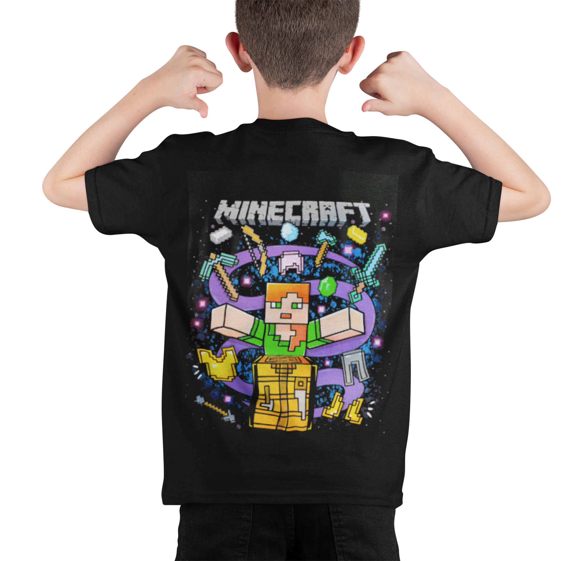 polera minecraft 2