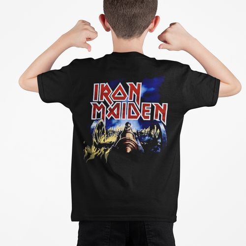 Polera Iron Maiden The Trooper -Niños