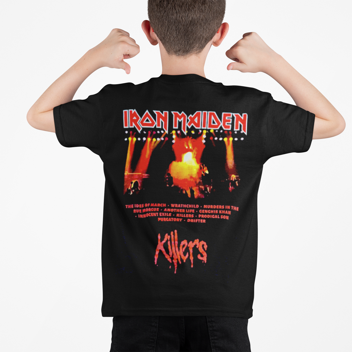 Polera Iron Maiden Killers -Niños