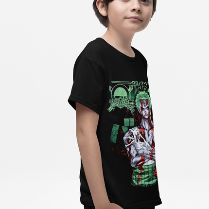 Polera One Piece Zoro Roronoa -Niños
