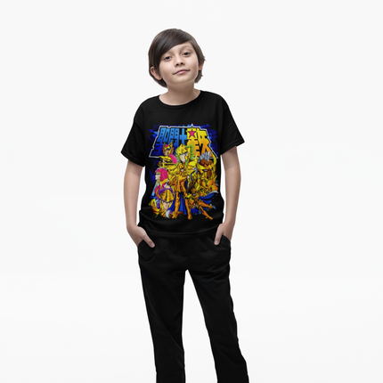 Polera Caballeros del Zodiaco Poseidon -Niños