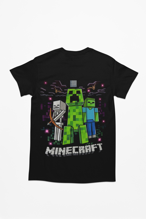 Polera de Minecraft de Steve