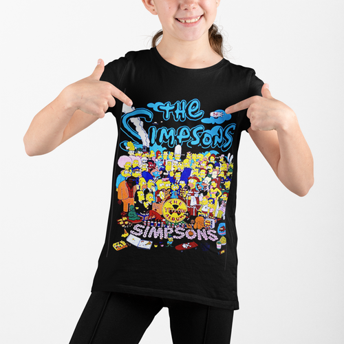 Polera Los Simpsons Amarilla