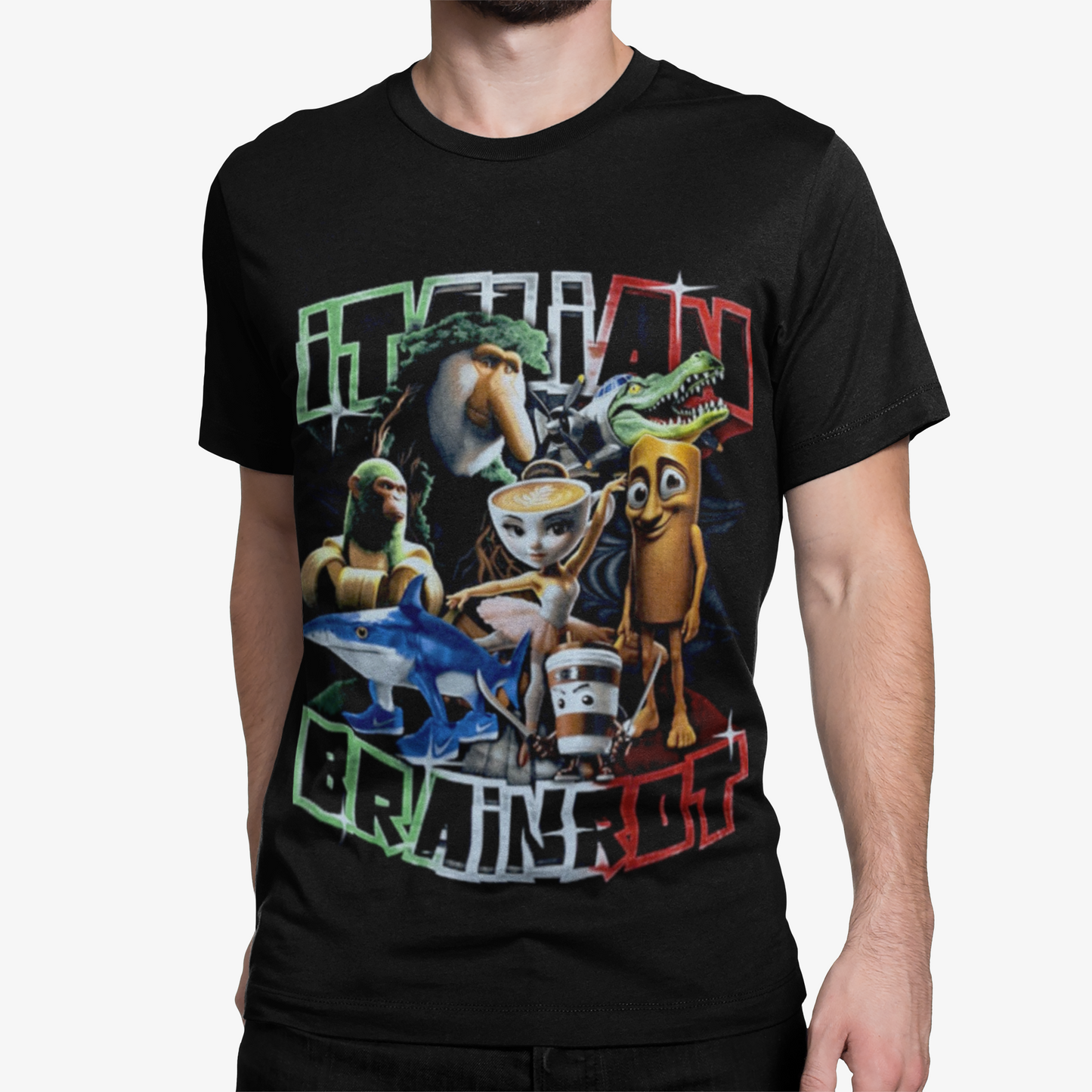 Polera Tralalero Tralala Brainrot