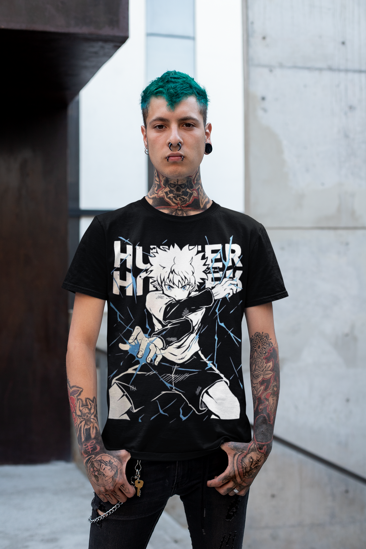 Polera Killua Zoldyck Hunter x Hunter