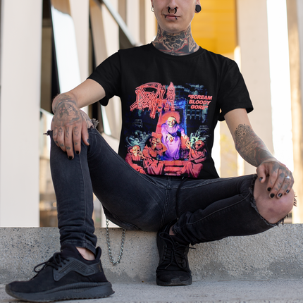 Polera Death Scream Bloody Gore
