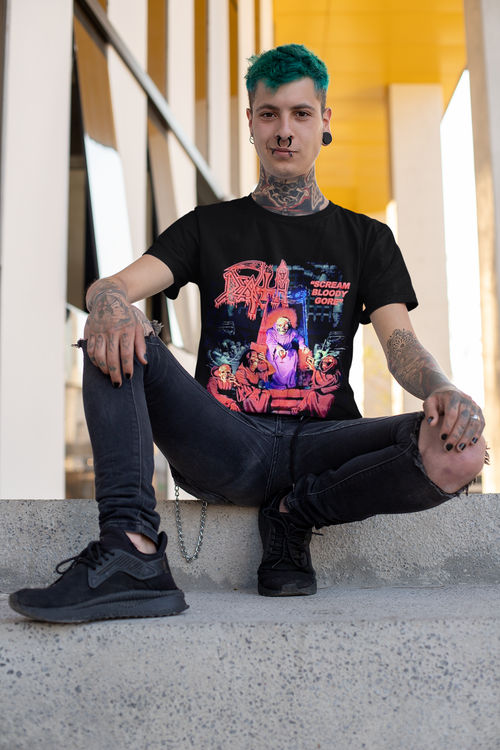 Polera Death Scream Bloody Gore