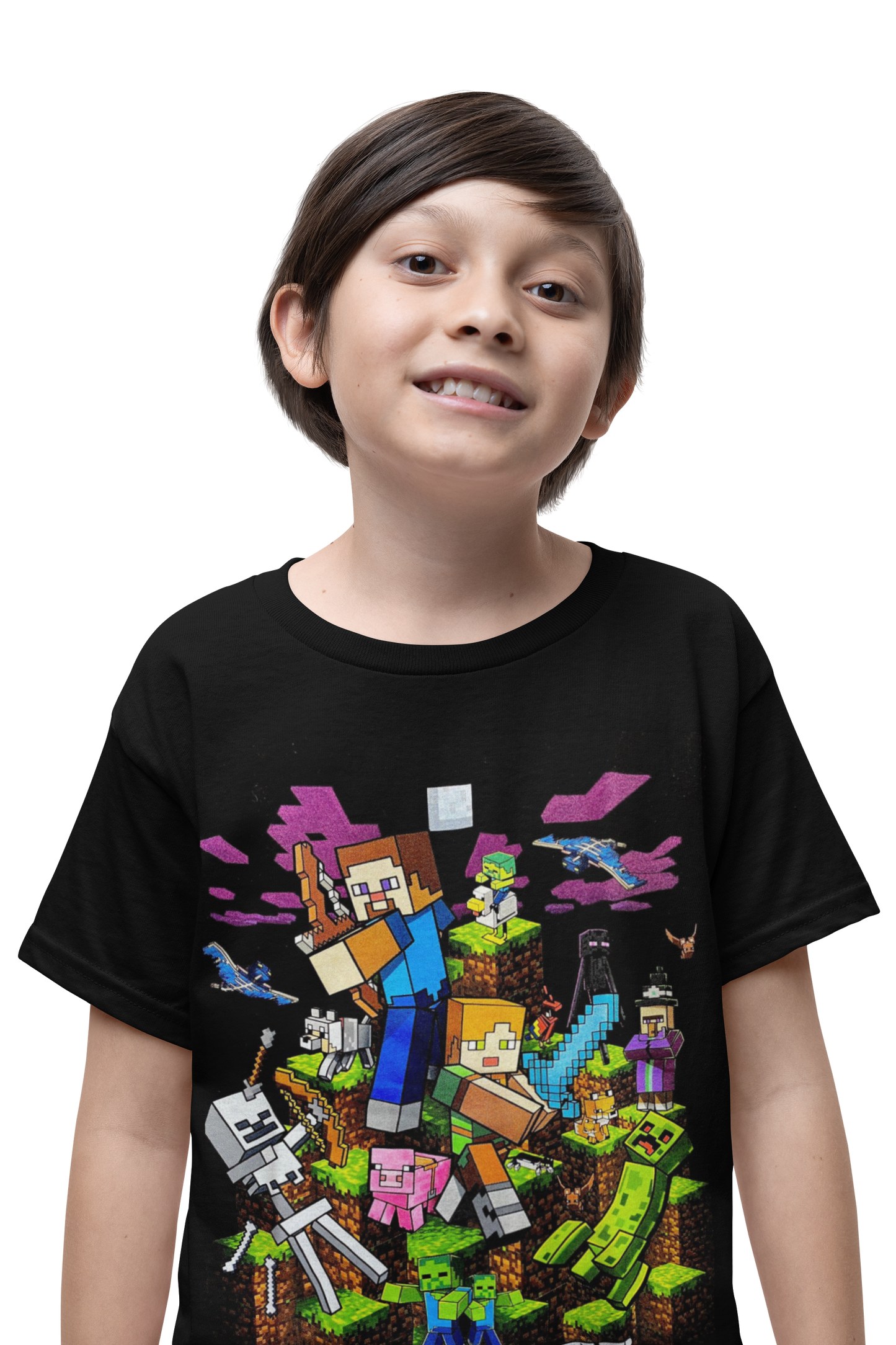 polera minecraft 4