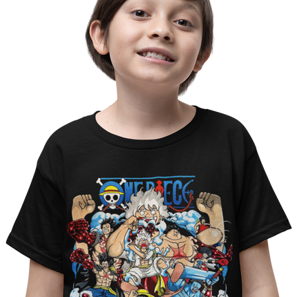 Polera One Piece Luffys -Niños