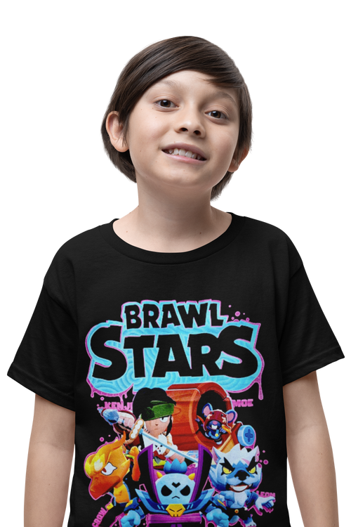 Polera Brawl Stars 4 -Niños