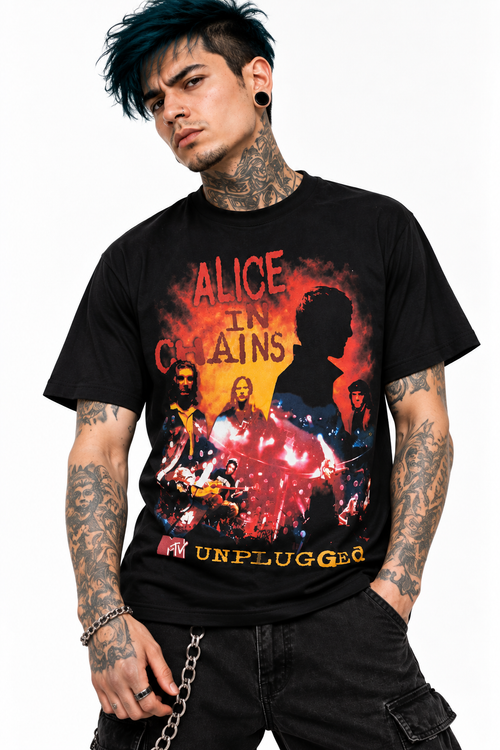 Polera Alice in Chains MTV Unplugged frente