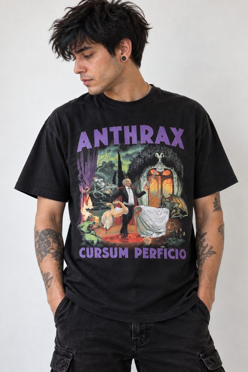 Polera Anthrax Cursum Perficio hombre
