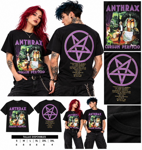 Polera Anthrax Cursum Perficio