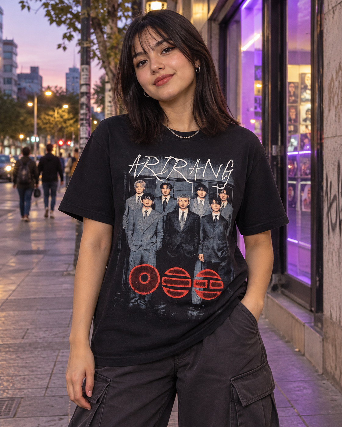 Polera BTS ARIRANG delantera-mujer