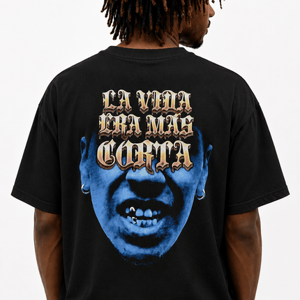 Polera Milo J - la vida es mas corta - amplitudmodulada