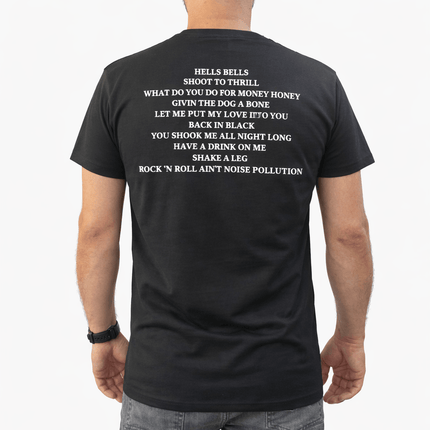Polera Acdc Back in Black - amplitudmodulada