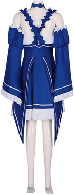 disfraz Re Zero Ram Rem azul - amplitudmodulada