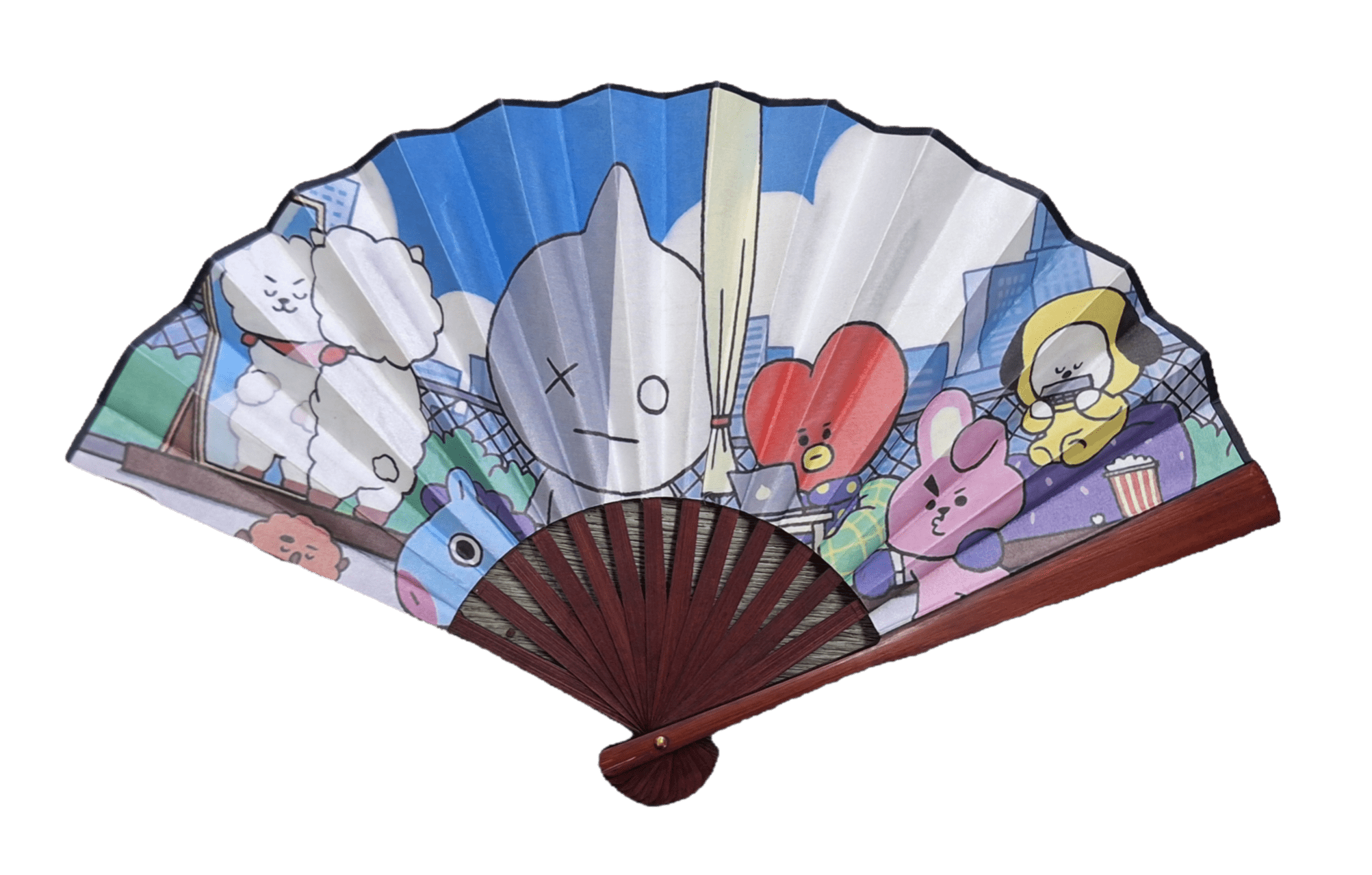 Abanico bts lI 27cm - amplitudmodulada