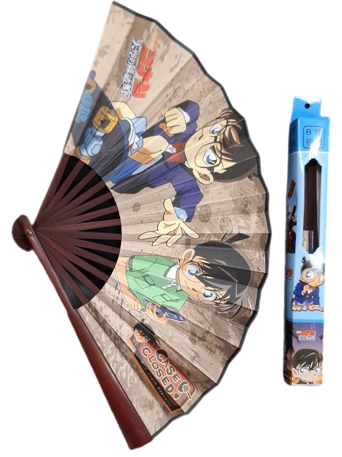 Abanico detective conan III 27cm - amplitudmodulada